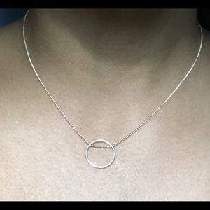 Rose gold necklace